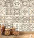 Ver imagem 3 de Adesivo Azulejos em Tons de Bege e Marrom para Área Gourmet