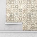 Ver imagem 2 de Adesivo Azulejos em Tons de Bege e Marrom para Área Gourmet