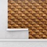 Papel de Parede Madeira Robusta Rústica 3d Para Quartos e Sala - 2