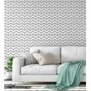 Ver imagem 3 de Papel de parede em tons cinza Para Sala e Quarto