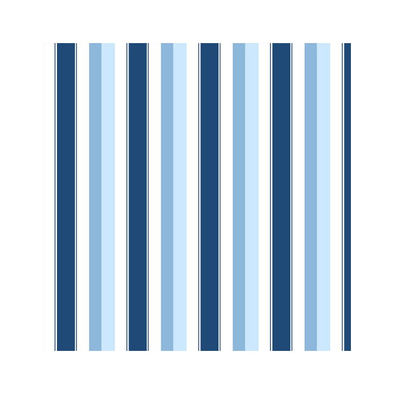 Papel de parede listrado em tons de azul, azul claro e branco Para Quartos e Sala Papel de parede listrado em tons de azul, azul claro e branco Para Quartos e Sala