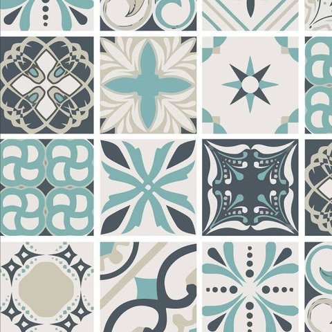 Adesivo Azulejo Grego para Área Gourmet
