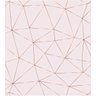 Papel de Parede Geométrico Polígonos em Tons de Rosa claro e Rose gold  - 2
