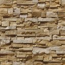 Ver imagem 3 de Papel de parede estilo pedra canjiquinha em tons de marrom, creme e bege + Kit Aplicação