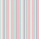 Ver imagem 2 de Papel de parede listrado rosa bebê, azul e branco Para Sala e Quarto