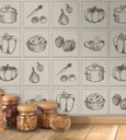 Ver imagem 3 de Adesivo Azulejo Alimentos para Área Gourmet