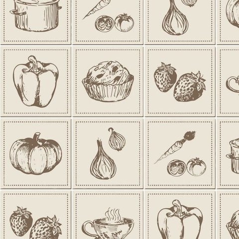Adesivo Azulejo Alimentos para Área Gourmet