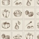 Ver imagem 1 de Adesivo Azulejo Alimentos para Área Gourmet