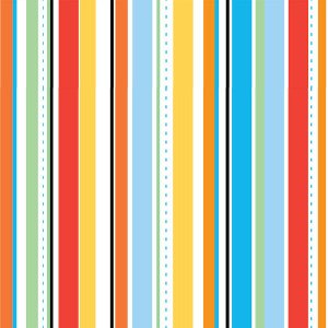 Papel de parede listrado com listras e traços coloridos Para Quartos e Sala