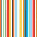 Ver imagem 1 de Papel de parede listrado com listras e traços coloridos Para Quartos e Sala