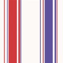 Ver imagem 2 de Papel de parede listrado azul, branco e vermelho Para Sala e Quarto