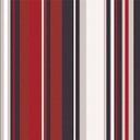 Ver imagem 1 de Papel de parede listrado vermelho preto e branco Para Quartos e Sala