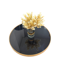 Ver imagem 2 de Prato Giratório com Borda de Madeira e Tampo em Vidro 60cm