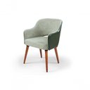 Ver imagem 1 de Poltrona Cadeira Malbec Boucle Decorativa Sala de Estar Império Verde