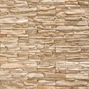 Ver imagem 2 de Papel de parede estilo pedras canjiquinha em tons de cinza e marrom claro Para Sala e Quarto