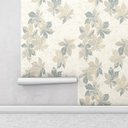 Ver imagem 2 de Papel de parede em tons nude e cinza Para Quartos e Sala