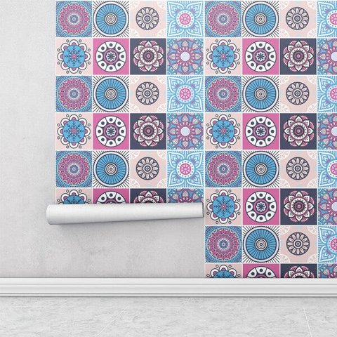 Azulejo Hidráulico Indiano para Cozinha