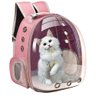 Mochila Pet para Transporte de Cães e Gatos Visão Panorâmica - 1
