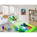 Ver imagem 1 de Jogo De Lençol Decorativo E Fronha Solteiro , Ratinho Mickey Kit 2 pçs