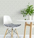 Ver imagem 3 de Papel de Parede em Tons Cinza e Verde para Quartos e Sala