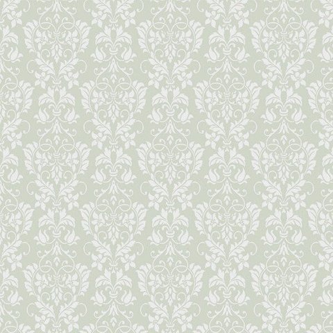 Papel de Parede em Tons Cinza e Verde para Quartos e Sala