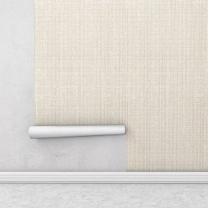 Papel de Parede Contemporâneo Efeito Tecido Liso