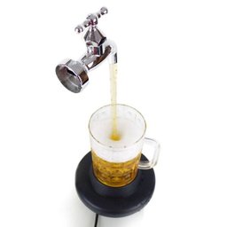 Fonte torneira mágica para decoração e gatos 110 v - 2