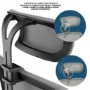Ver imagem 6 de Cadeira de Escritório V1 Connect Ergonômica 150kg Reclinável Preta