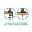 Ver imagem 7 de Suporte Multiarticulado Fh80n para Monitor com Torre e Pistã