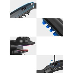 Suporte Multiarticulado Fh80n para Monitor com Torre e Pistã - 6 Suporte Multiarticulado Fh80n para Monitor com Torre e Pistã - 6