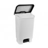 Lixeira com Pedal 100 Litros LP100 Branco/Preto Astra - 6