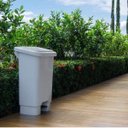 Ver imagem 5 de Lixeira com Pedal 100 Litros LP100 Branco/Preto Astra
