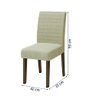 Conjunto de Mesa 6 Cadeiras Tampo Giratório Cedro/areia - 4