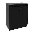 Ver imagem 2 de Armário para Escritório 2 Portas com Chave 76,5x37cm ME4149 Tecnomobili Preto