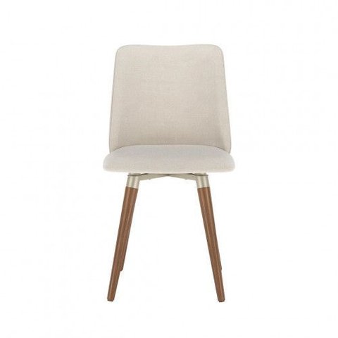 Kit 2 Cadeiras Dakota Gir Nat/champ/boucle Mox 311