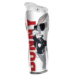 Copo Térmico Acrilico Silhueta Pernalonga Looney Tunes 400Ml - 1