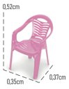 Ver imagem 5 de Mesa Infantil Azul + 02 Cadeira Infantil Az/ro Plasnorthon