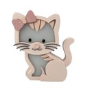 Ver imagem 1 de Luminária Gatinha - LML-81A BH BABY KIDS Bateria 9V