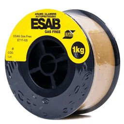 Arame para Solda Mig Uso sem Gás 0,8mm 1kg - Esab Gas Free Esab - 2