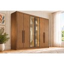 Ver imagem 1 de Guarda Roupa Modulado 6 Ptas 2VD 8g Linea N. Horizonte Cinam