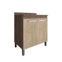 Ver imagem 1 de Balcão 2 Portas 80cm Modulado New Concept Decibal