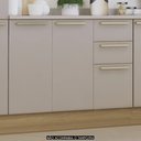 Ver imagem 5 de Balcão de Cozinha para Pia 120cm Mirella Freijó/cinammon L01 - Mpozenato