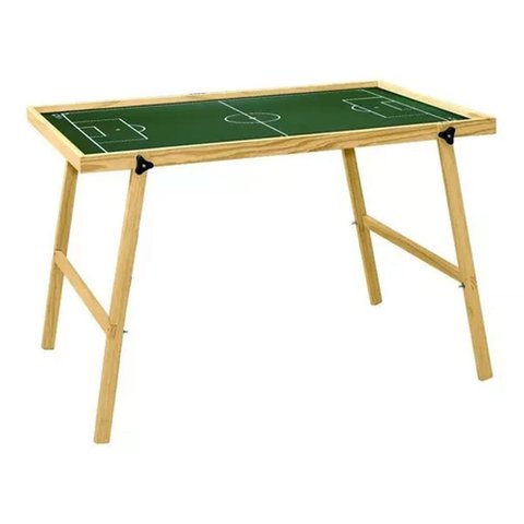 Campo de Futebol de Botão com Pés Tabuleiro 100x70x68