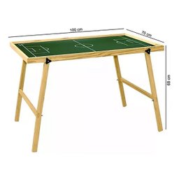 Campo de Futebol de Botão com Pés Tabuleiro 100x70x68 - 2
