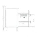 Ver imagem 4 de Balcão para Condimentos 20cm Modulado New Concept Decibal