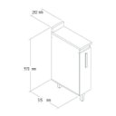 Ver imagem 3 de Balcão para Condimentos 20cm Modulado New Concept Decibal