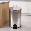 Ver imagem 1 de Lixeira Inox Espelhado Bene Casa 12 Litros Inox