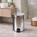 Ver imagem 2 de Lixeira Inox Espelhado Bene Casa 12 Litros Inox