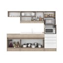 Ver imagem 3 de Cozinha Compacta com Balcão sem Tampo 5 peças Open Espresso Móveis