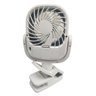 Ventilador de Mesa Umidificador Bateria Recarregavel Usb Garra 3 Velocidades Giratorio 360 Graus Ver - 13